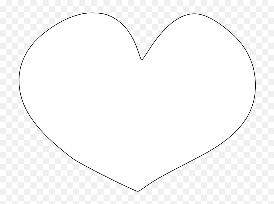 Heart Clipart Black And White - White Heart Black Background Png,White Hearts Png