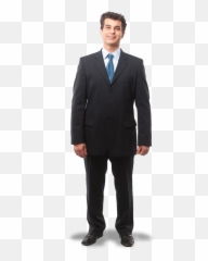 My First Storybook - Black Suit Man Transparent Background png