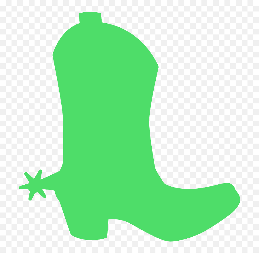 Cowboy Boot Silhouette - Free Vector Silhouettes Creazilla Silhouette Cowboy Boot Outline Png,Cowboy Boot Icon
