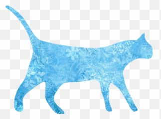 Ice Cat 3 Icon - Free ice animal icons set Black Icon Cat png