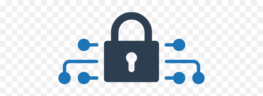 Lock Icon Network Protection Secure - Cyber Lock Icon Png,Icon For Network