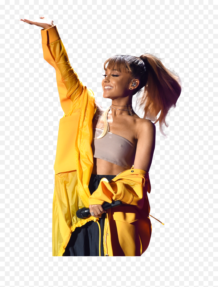 Download Free Png Ariana Grande In Yellow Dress - Transparent Ariana Grande Png,Stage Png