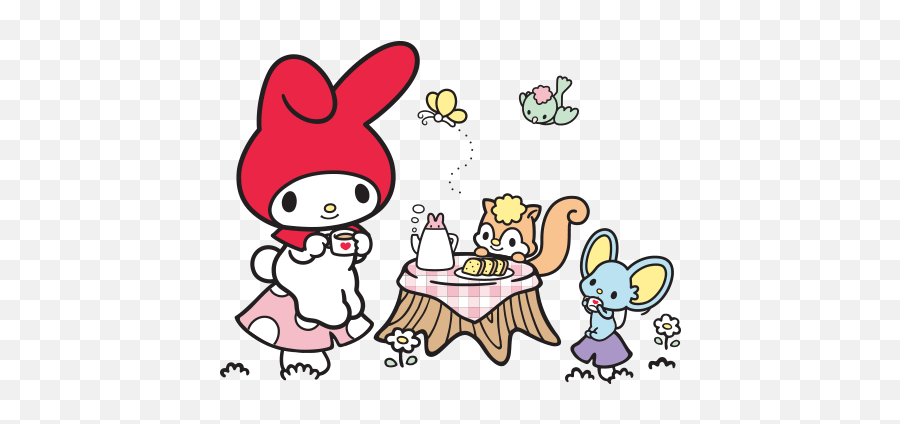 Chocoolate X My - My Melody Sanrio Character Png,My Melody Transparent