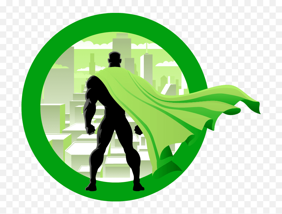 Superhero Capital - Portable Network Graphics Png,Superhero Silhouette Png
