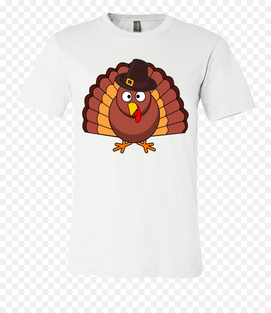 Turkey With Pilgrim Hat T - Shirt An Updated Unisex Essential Turkey Gobble Gobble Png,Pilgrim Hat Png
