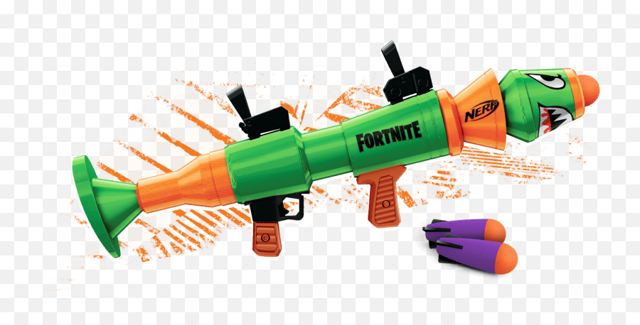 Nerf Fortnite Blasters Accessories U0026 Videos - Nerf Lanzacohetes Fortnite Nerf Png,Fortnite Weapon Png