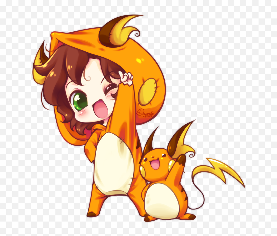 Raichu Raichupokemon Pokemon Pokémon Fanart Mei - Pokemon Characters Png,Raichu Png