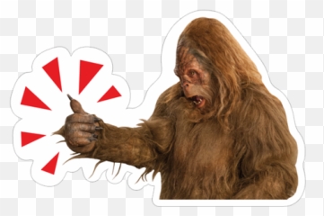 Download Viber Sticker Links - Macaque Png,Sasquatch Png