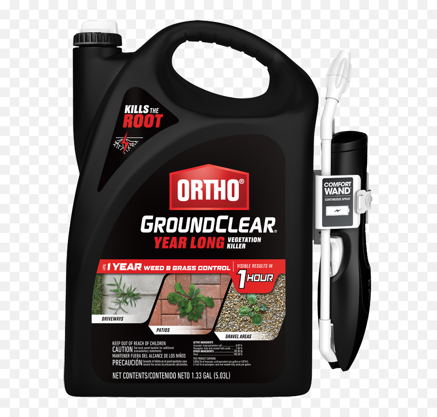 Ortho Groundclear Year Long Vegetation Killer - Weed Killer For Lawn Png,Long Grass Png