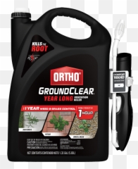 Ortho Groundclear Year Long Vegetation Killer - Weed For Lawn png