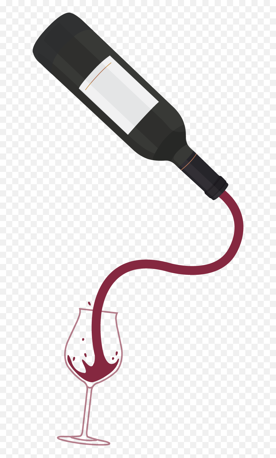 Wine Bottle Pouring Png - Wine Bottle Pouring Clipart,Pouring Png