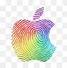 Apple Logo Transparent Background - Fingerprint Png