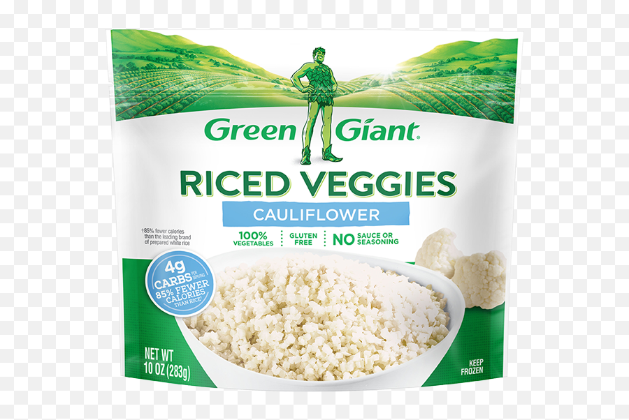 Green Giant Riced Veggies Cauliflower - Cauliflower Rice Green Giant Png,Cauliflower Png