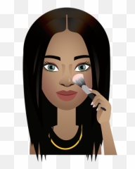 Beaumoji Blushing Process Emoji - Transparent Beauty Emoji png
