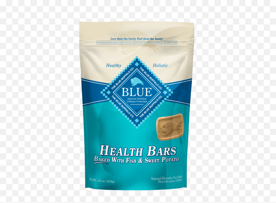 Blue Buffalo Fish U0026 Sweet Potato Health Bar 16 Ounces - Blue Buffalo Dog Food Png,Health Bar Png