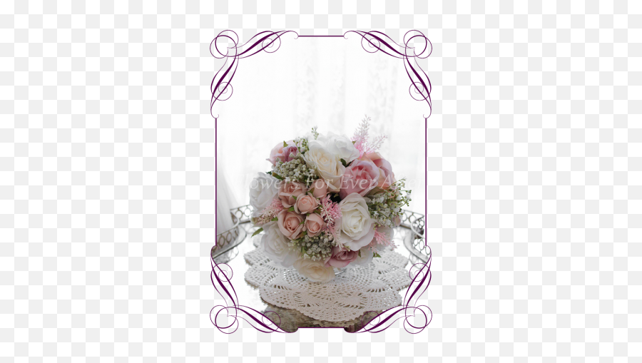 Peonies U2013 Gorgeous Artificial Bridal Bouquets U0026 Packages - Flower Girl Basket Design Png,Peonies Png