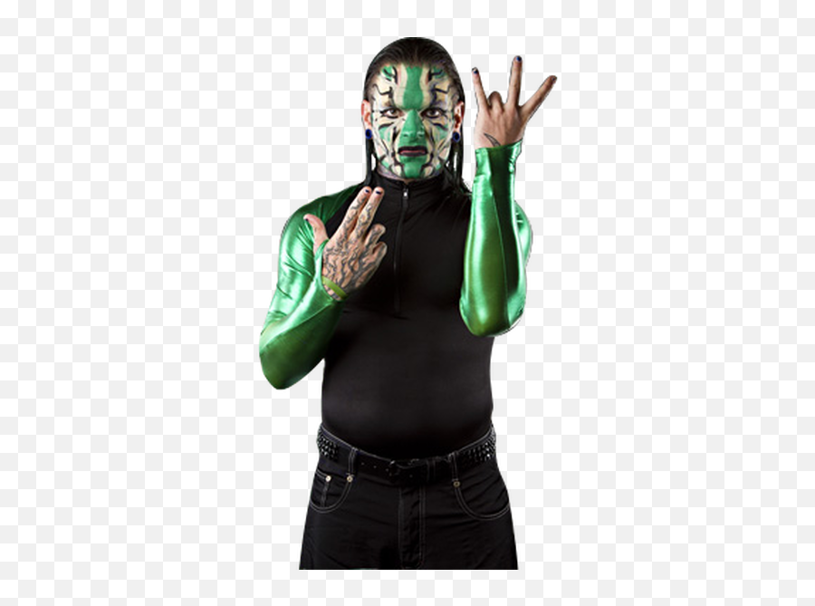 Download Jeff Hardy Green Face Paint - Halloween Costume Png,Jeff Hardy Png