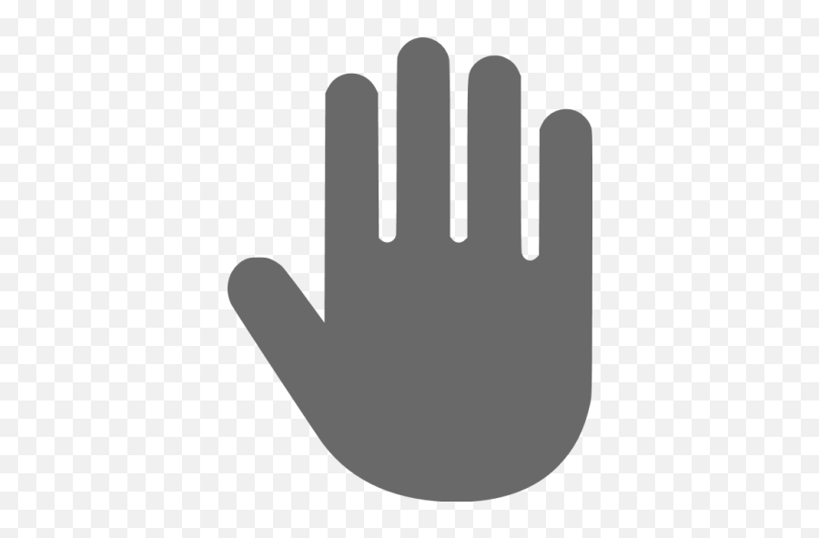 Dim Gray Hand Cursor Icon - Hand Icon Blue Png,Hand Cursor Png