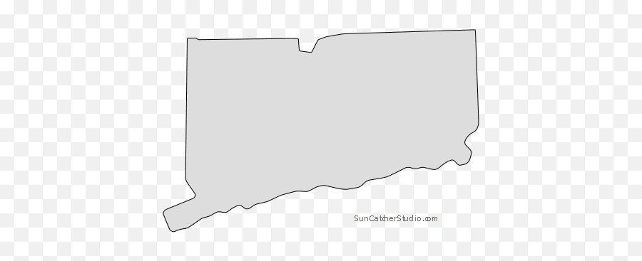 Map Outline Printable State Shape - Outline Connecticut Shape Png,Us Map Outline Png
