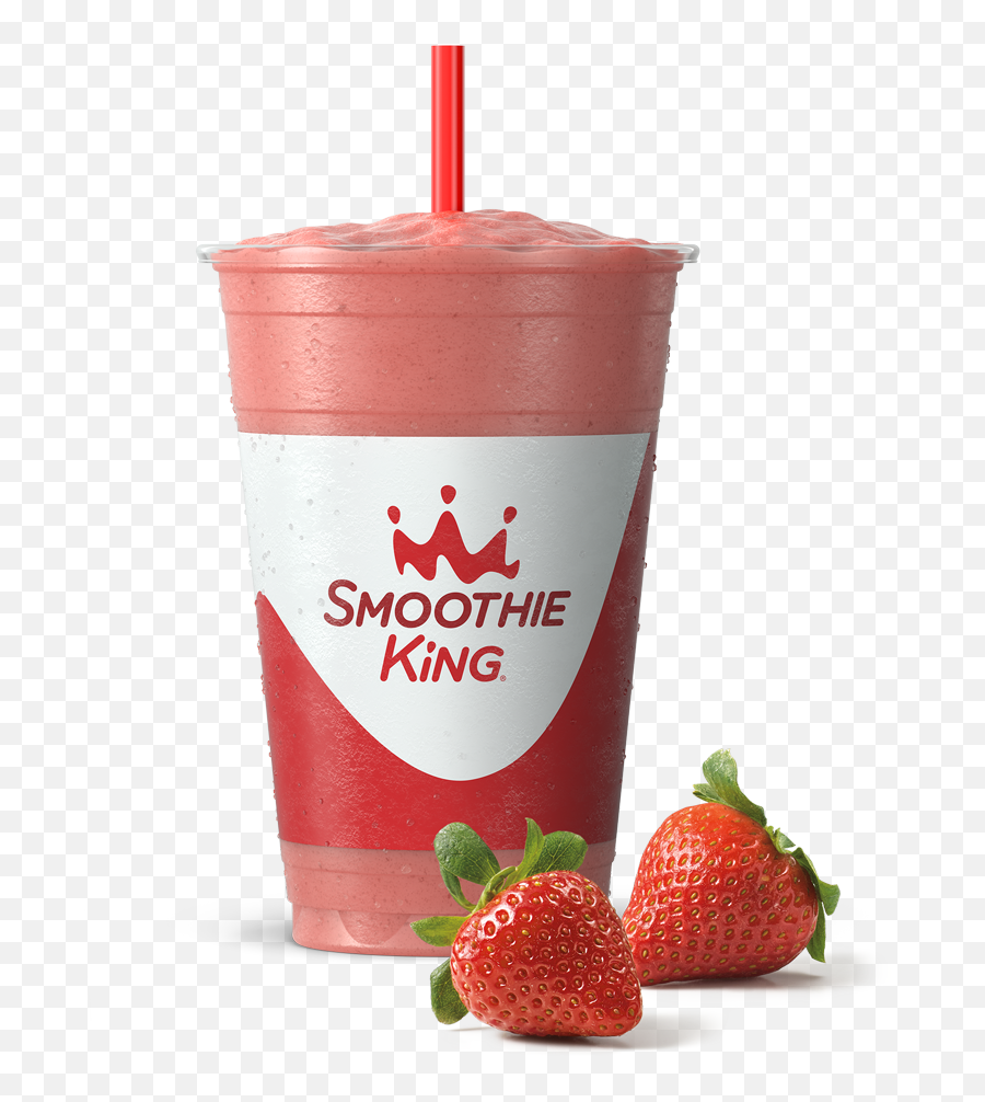 The Shredder Strawberry Smoothie King - Immune Builder Veggie Smoothie King Png,Strawberries Png