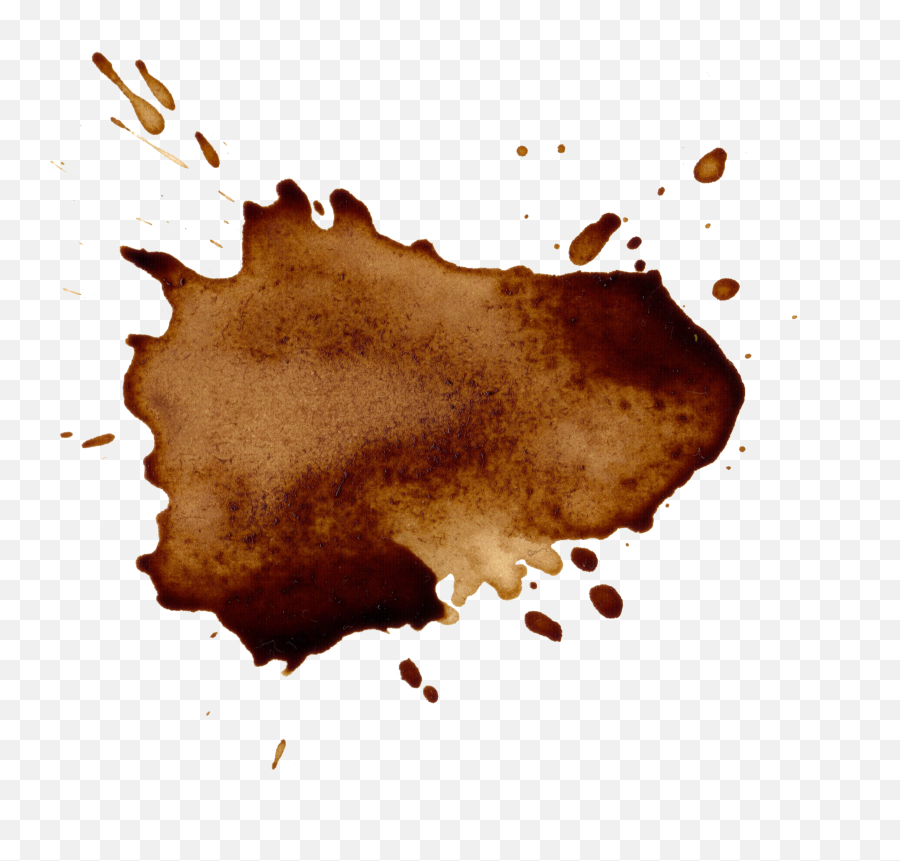 Coffee Stains Splatter Transparent - Coffee Spill Png,Stain Png