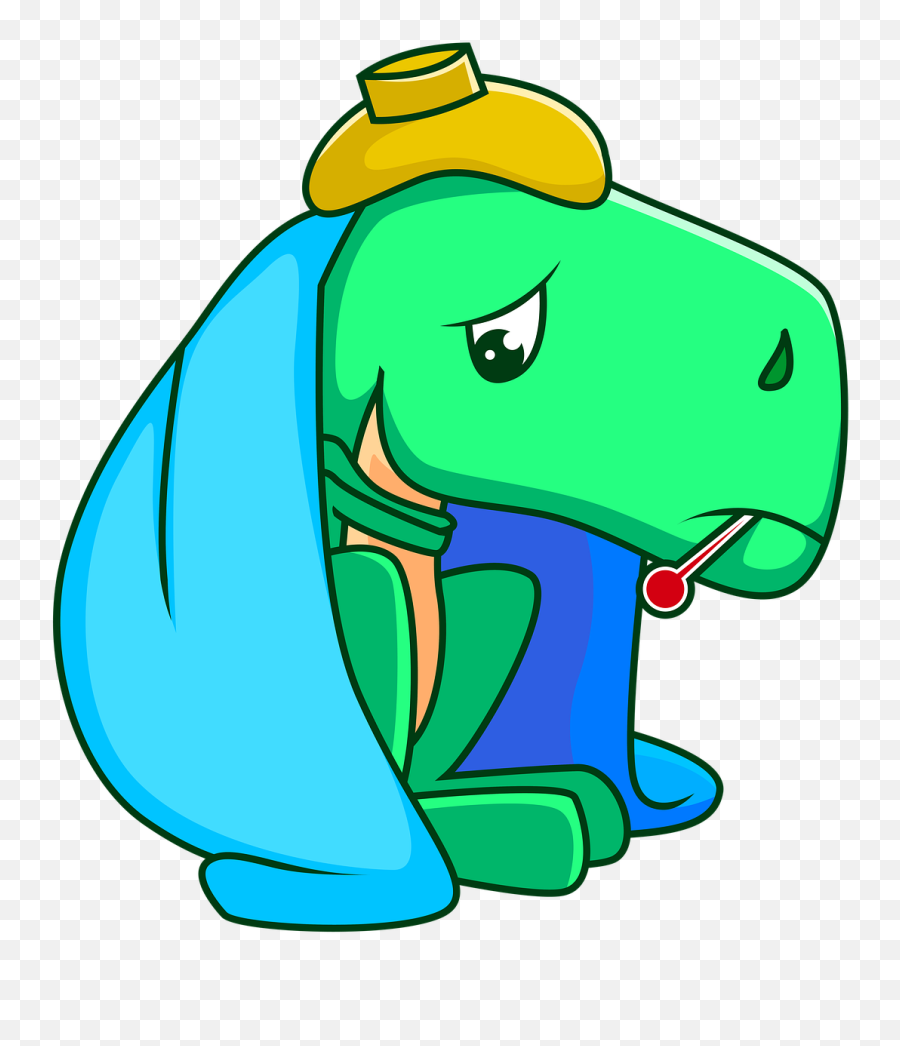 Virus Sick Dinosaur - Free Image On Pixabay Sick Dinosaur Cartoon Png,Sad Mouth Png