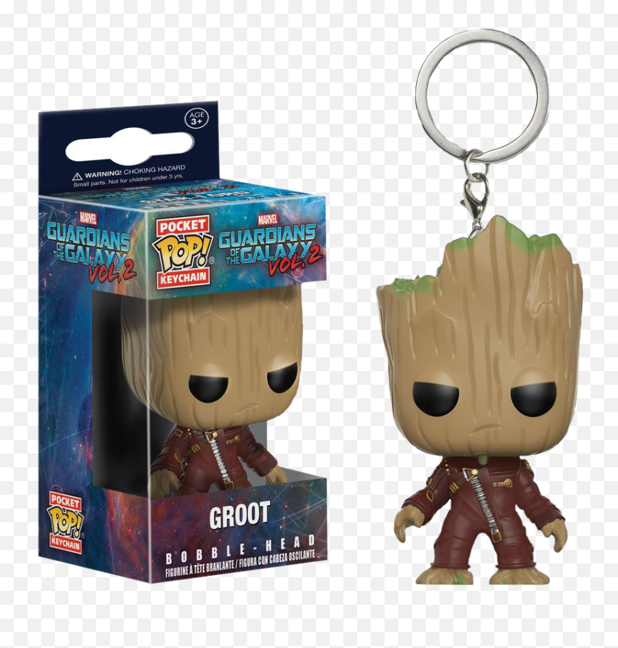 Funko Pocket Pop Keychain - Guardians Of The Galaxy Vol 2 Groot Ravager Pop Figure Keychain Png,Guardians Of The Galaxy 2 Png