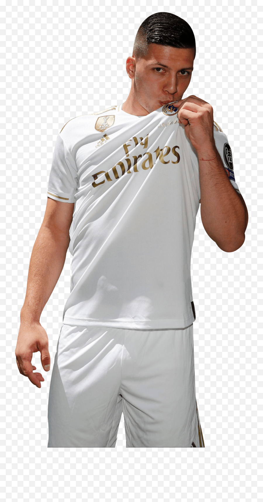 Footyrenders Luka Jovic Real Madrid - Luka Jovic Real Madrid Png,Real Madrid Png