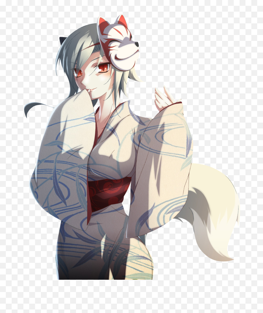 Anime Neko Girl Mask - Anime Masked Girl Png,Manga Girl Png