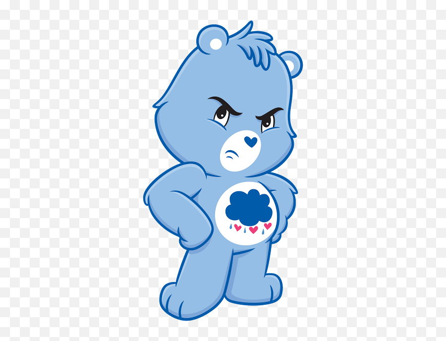 Care Bears Png Clipart - Care Bears Adventures In Care A Lot Grumpy,Care Bear Png