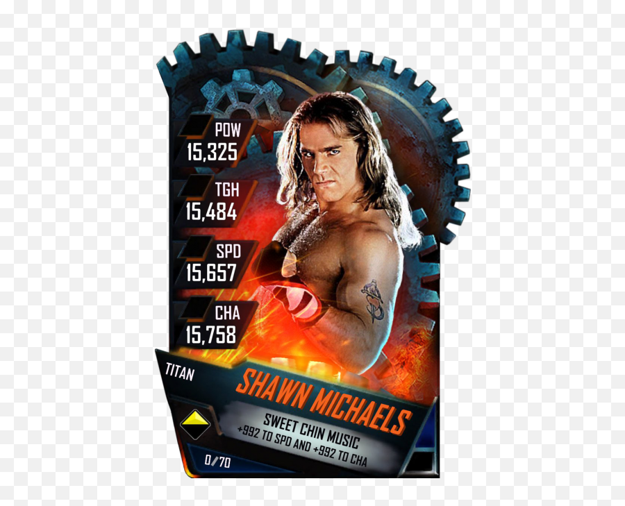 Shawn Michaels - Wwe Supercard Season 1 Debut Wwe Pete Dunne Wwe Supercard Png,Shawn Michaels Png