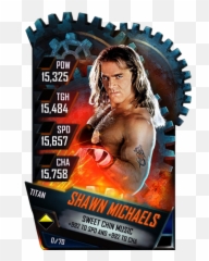 Shawn Michaels - Wwe Supercard Season 1 Debut Wwe Pete Dunne Wwe Supercard Png,Shawn Michaels Png