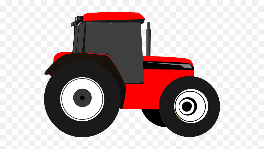 Red Tractor Clip Art - Vector Clip Art Online Tractor Clip Art Png,Tractor Png