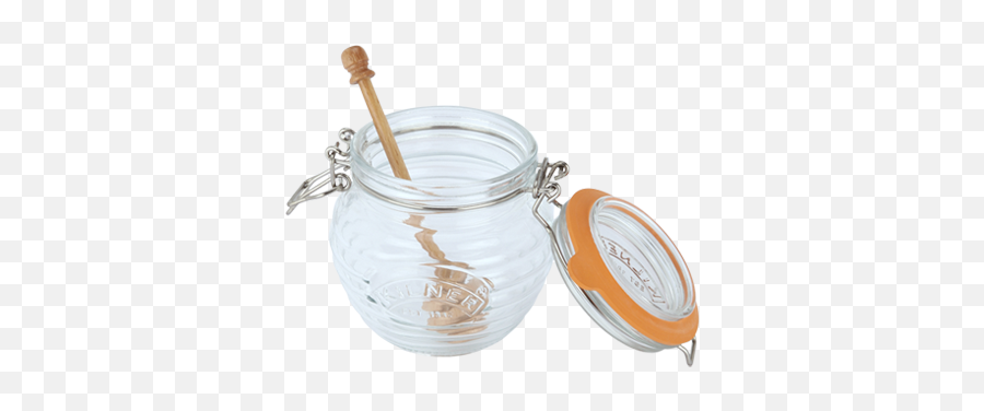 Cruet Honey Pot With Dipper 04 L Set Of 12 Script Online - Lid Png,Honey Transparent Background