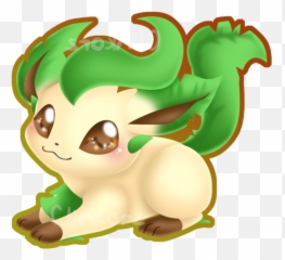 Lettuce - Leafeon Cute Baby Pokémon Png,Leafeon Png