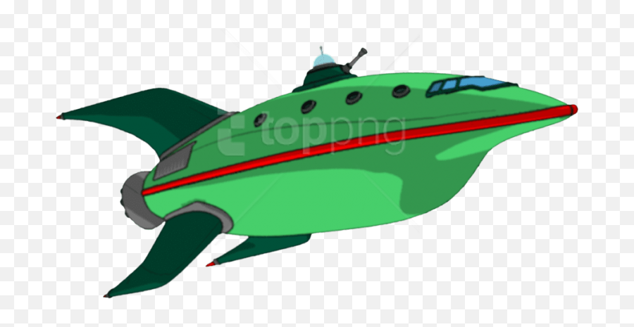 Free Png Download Futurama Ship Clipart - Planet Express Ship Png,Futurama Png