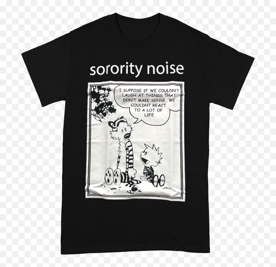 Calvin U0026 Hobbes Tee - Sorority Noise Sorority Noise Shirt Png,Calvin And Hobbes Transparent