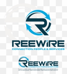Reewire - Connecting people Logo design contest Banking Services Company Design png