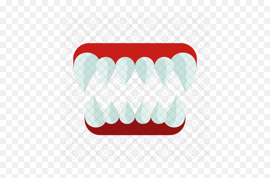 Fangs Icon - Horizontal Png,Fangs Png