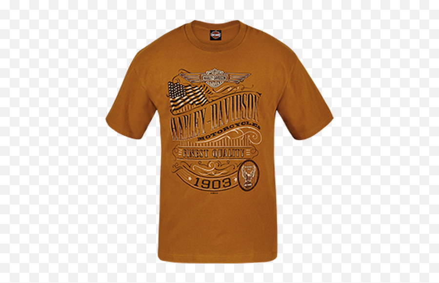 Harleydavidsonmerchandiset - Shirtmensnameflashshort Short Sleeve Png,Harley Davidson Logo Stencil