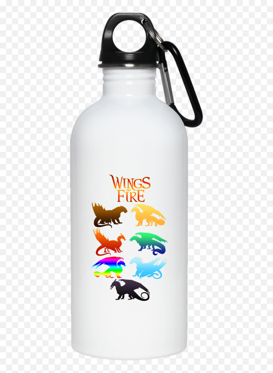 Wings Of Fire Tribes 23663 20 Oz Stainless Steel Water Bottle - Mug Png,Wings Of Fire Logo