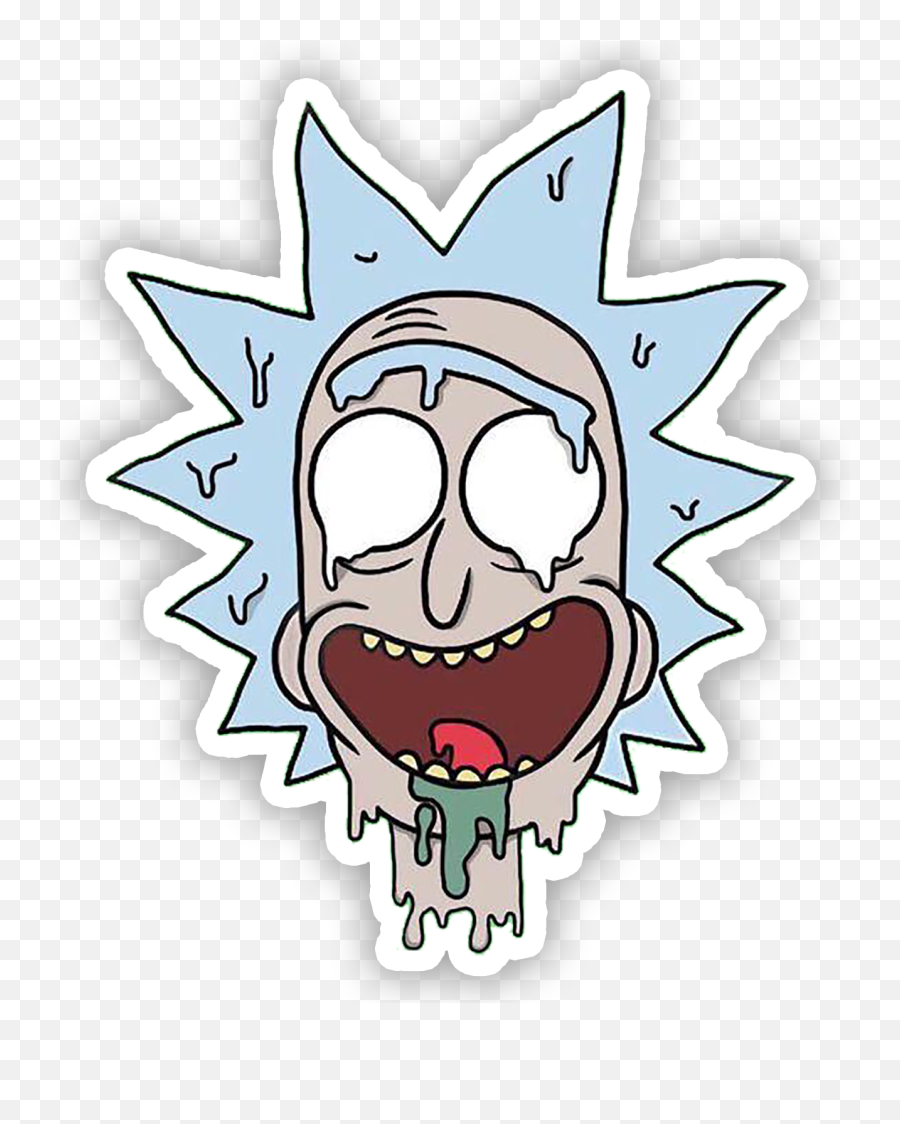 Pin By Bryan - Trippy Rick And Morty Drawing Png,Rick Sanchez Transparent