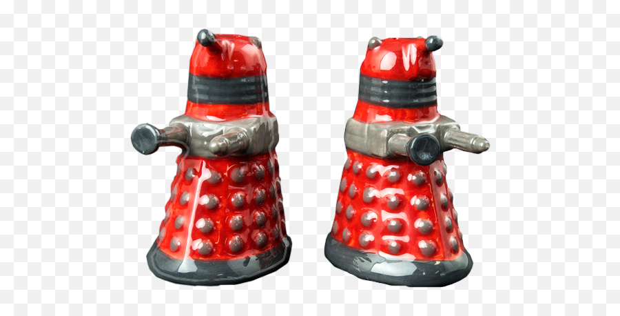 Doctor Who Dalek Ceramic Salt Pepper - Salz Siebter Doktor Dalek Salzstreuer Png,Dalek Transparent