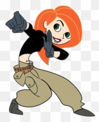 Kim Possible Striking Transparent Png - Kim Possible,Kim Possible Png