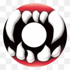 I - Contact Cosplay Halloween Lenses Monster Teeth Dot png