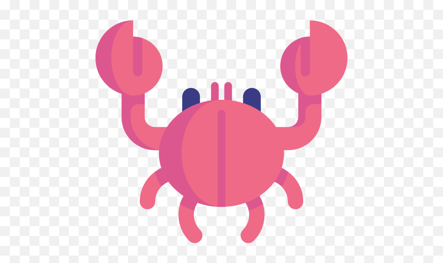 Crab - Cancer Png,Hermit Crab Flat Icon