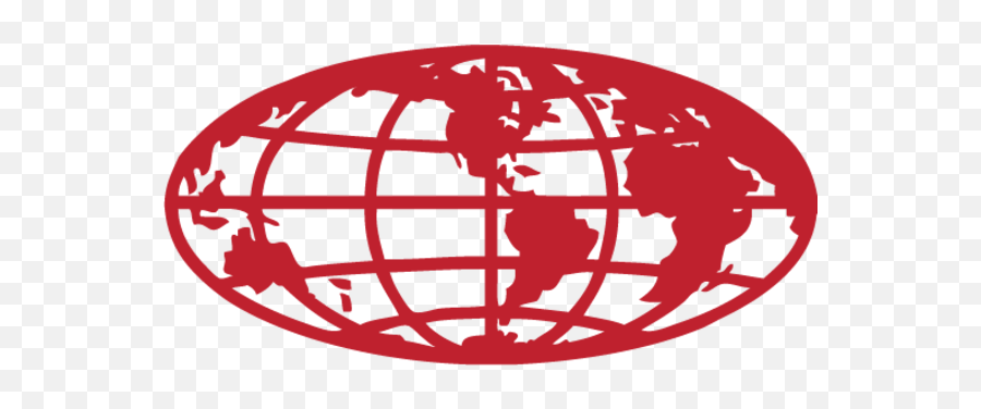 Red Globe Logo - 600x295 Png Clipart Download Logo Globe Red Png,Globe Images For Logo