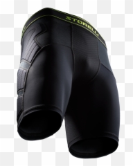 Padded Goalkeeper Compression Short - Knee png