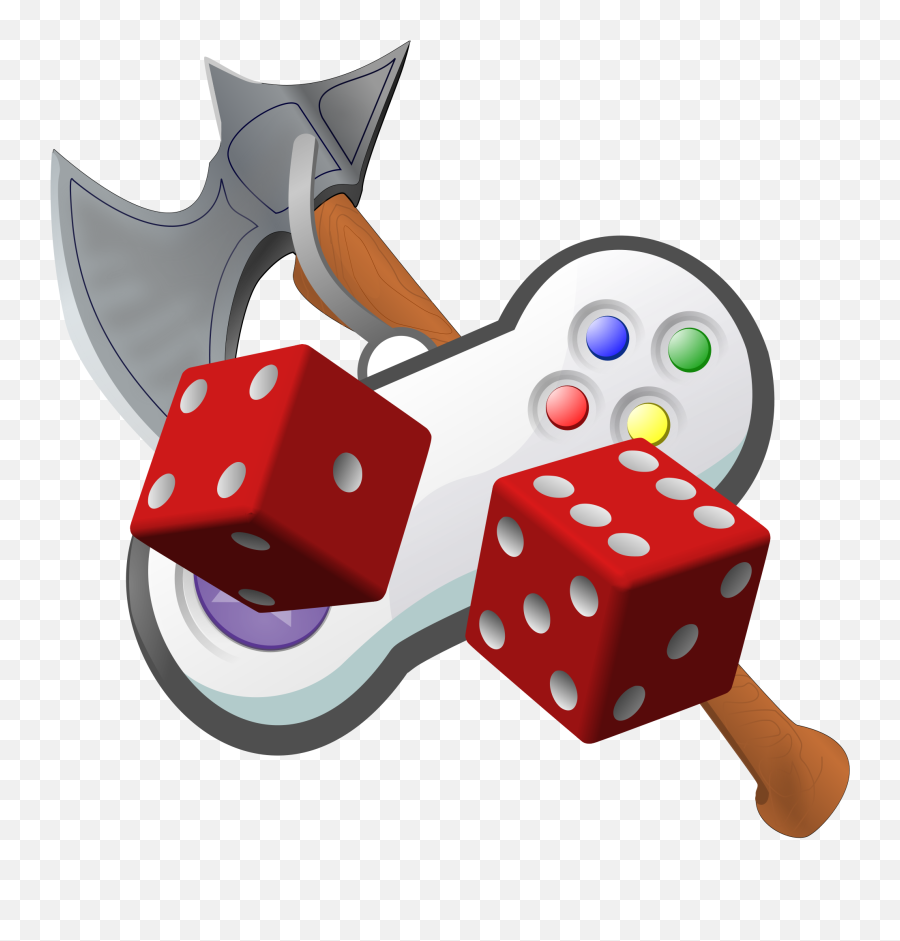 Games Png Transparent - 1 Six Sided Die,Png Games
