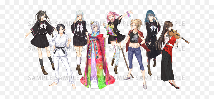 New Releases - Heroine Character Pack 4 Classic Fantasy Png,Anime Music  Folder Icon - free transparent png images 